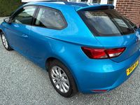 Used Seat Leon SE 105 HP (77 kW) 2014 Blue Hatchback