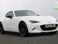 Used Mazda MX5 132 HP (97 kW) 2021 White Cabriolet
