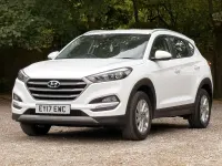 Used Hyundai Tucson SE 132 HP (97 kW) 2017 White SUV