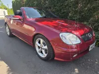 Used Mercedes SLK200 2004 Red Cabriolet