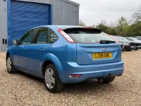 Used Ford Focus Style 99 HP (72 kW) 2008 Blue Hatchback