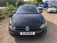 Used VW Polo SE 65 HP (47 kW) 2019 Black Hatchback
