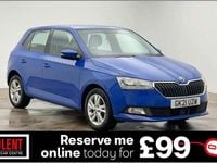 Used Skoda Fabia SE 58 HP (42 kW) 2021 Blue Hatchback