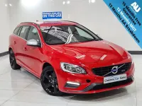 Used Volvo V60 R-Design 115 HP (84 kW) 2015 Red Estate