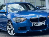 Used BMW 118 M Sport 170 HP (125 kW) 2013 Blue Hatchback
