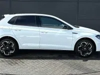 Ny VW Polo Black Edition 115 HK (84 kW) 2026 Vit Halvkombi