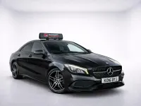 Used Mercedes CLA220 AMG line 177 HP (130 kW) 2016 Black Sedan
