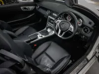 Begagnad Mercedes SLK250 2014 Vit Cab