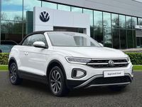 Used VW T-Roc Cabriolet Style 150 HP (110 kW) 2022 White Cabriolet
