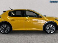 Used Peugeot e-208 Premium 100 kW (136 HP) 2022 Yellow Hatchback