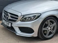 Used Mercedes C220 AMG Line Premium Plus 167 HP (122 kW) 2017 Silver Sedan