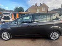Used Ford Grand C-Max Titanium 125 HP (91 kW) 2018 Grey MPV