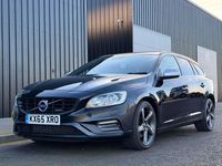 Used Volvo V60 R-Design 136 HP (100 kW) 2015 Black Estate