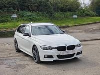 Begagnad BMW 320 M Sport 2017 Vit Kombi