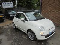 Used Fiat 500 Lounge 69 HP (50 kW) 2015 White Hatchback