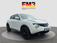 Used Nissan Juke Acenta 117 HP (86 kW) 2013 White SUV