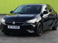 Used Vauxhall Corsa Elite 75 HP (55 kW) 2020 Black Hatchback