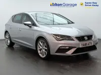Used Seat Leon FR 125 HP (91 kW) 2018 Silver Hatchback