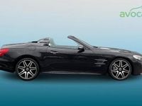 Used Mercedes SL400 AMG line 367 HP (269 kW) 2018 Black Cabriolet