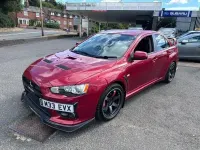 Used Mitsubishi Lancer 2010 Red Sedan