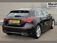 Used Mercedes A250 AMG line 224 HP (164 kW) 2018 Black Hatchback