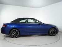 Used Mercedes C300 AMG Line Premium 245 HP (180 kW) 2019 Blue Cabriolet