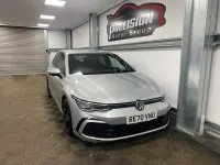 Used VW Golf VII R-line 150 HP (110 kW) 2020 Silver Hatchback