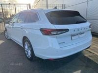 Used Skoda Superb SE Technology 2025 White Estate