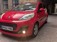 Used Peugeot 107 Allure 68 HP (50 kW) 2012 Red Hatchback