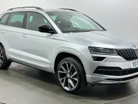 Used Skoda Karoq SportLine 150 HP (110 kW) 2021 Grey SUV
