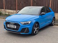Used Audi A1 Sportback S-Line 2018 Blue Hatchback