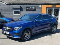 Used Mercedes GLC250 AMG line 2017 Blue Coupe