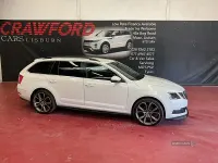Used Skoda Octavia SE Technology 115 HP (84 kW) 2018 White Estate