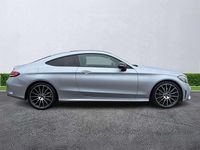 Used Mercedes C220 AMG line 2023 Silver Coupe