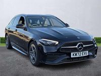 Used Mercedes C300 AMG line 2023 Black Estate