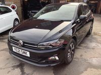 Used VW Polo Match 95 HP (69 kW) 2021 Black Hatchback
