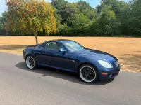 Used Lexus SC430 2004 Blue Cabriolet