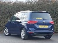 Used VW Touran Family 150 HP (110 kW) 2020 Blue MPV