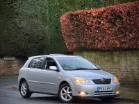 Used Toyota Corolla 110 HP (80 kW) 2003 Silver Hatchback