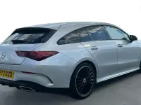 Used Mercedes CLA220 AMG Line Premium Plus 190 HP (139 kW) 2023 Silver Coupe
