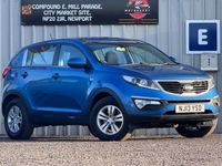 Used Kia Sportage 115 HP (84 kW) 2013 Blue SUV