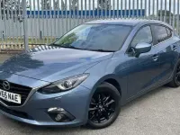 Used Mazda 3 121 HP (88 kW) 2016 Blue Hatchback