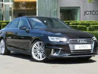 Used Audi A4 S-Line 147 HP (108 kW) 2019 Black Sedan