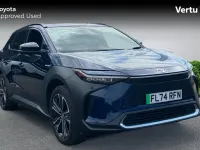 Used Toyota bZ4X 160 kW (218 HP) 2024 Blue SUV