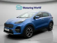 Used Kia Sportage GT-Line 136 HP (100 kW) 2021 Blue SUV