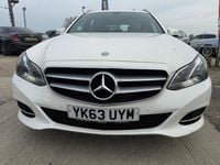 Begagnad Mercedes E220 SE 2013 Vit Kombi