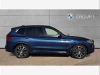 Used BMW X3 M Sport 360 HP (264 kW) 2018 Blue SUV