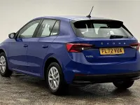 Gebraucht Skoda Fabia Comfort 59 PS (43 kW) 2022 Blau Kleinwagen