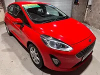 Used Ford Fiesta Zetec 70 HP (51 kW) 2018 Red Hatchback