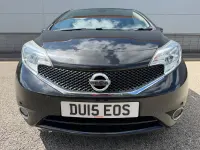 Used Nissan Note Tekna 90 HP (66 kW) 2015 Black Hatchback